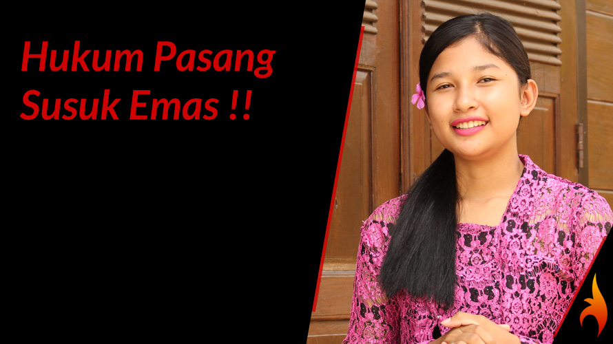 hukum pasang susuk emas